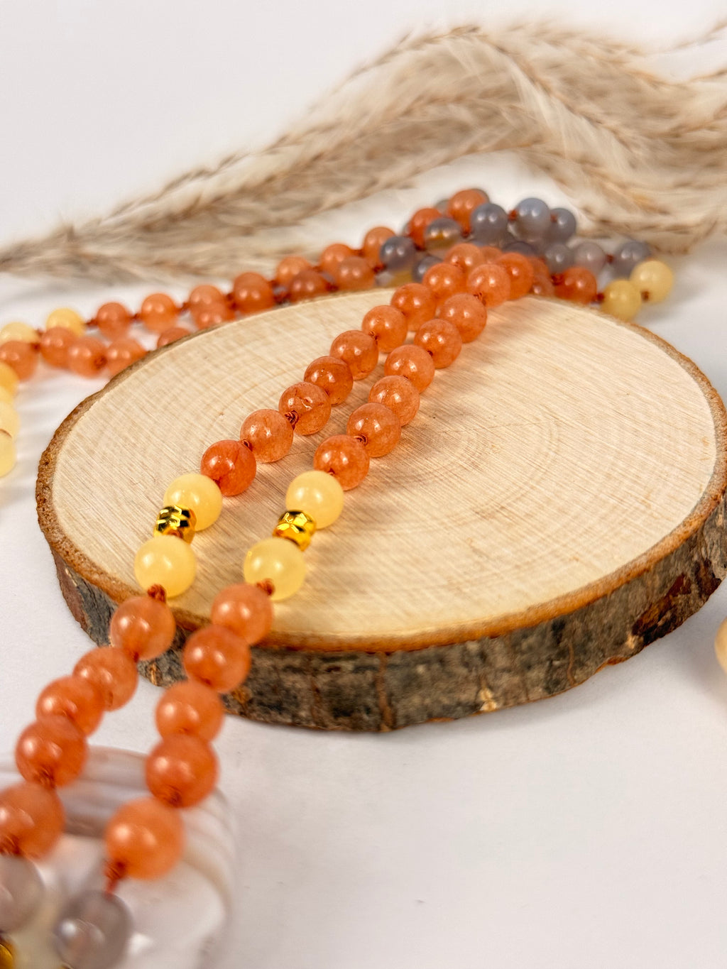 Golden Harmony Mala Detail