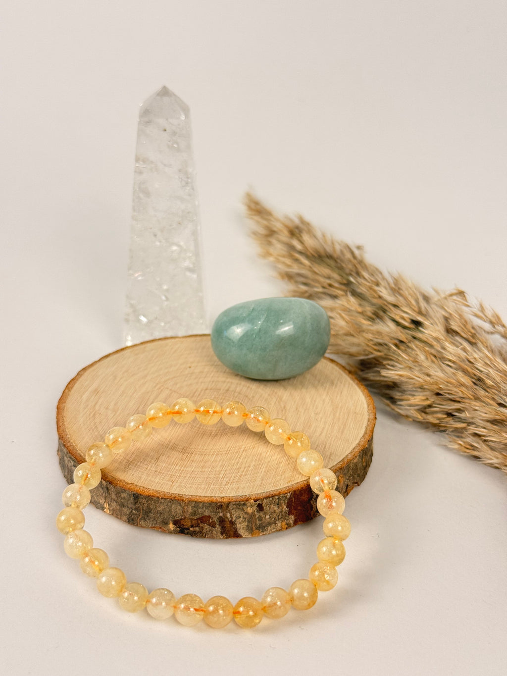 Armband Citrin