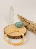 Armband Citrin