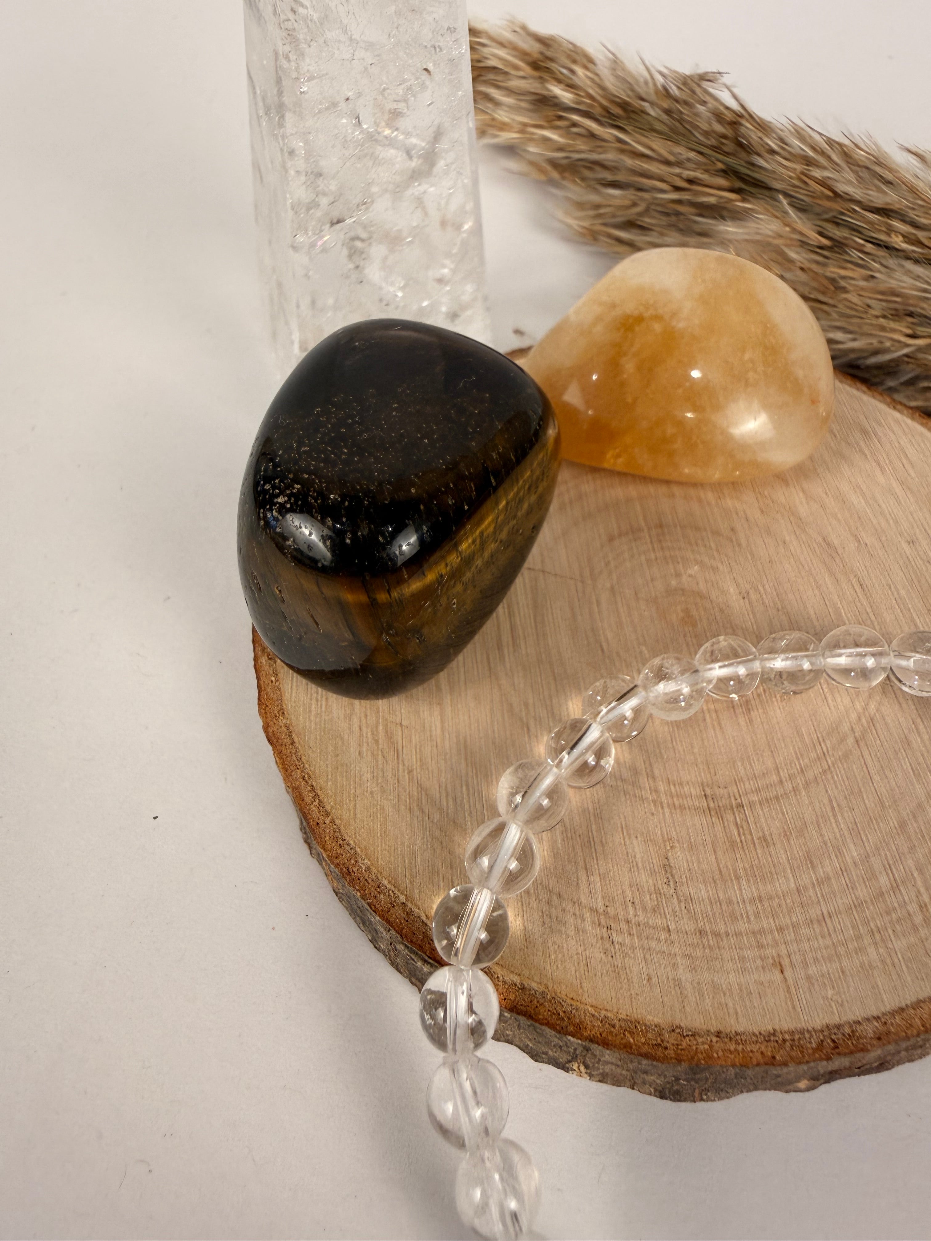 Armband Bergkristall Detail 2